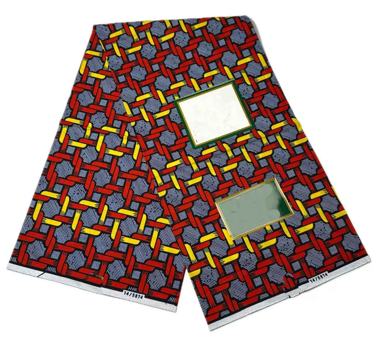 Veritable Soft Real  6yards For Party Dress Africna Wax Print Fabric Pagne Wax Material DIY Dress 100% Cotton