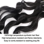 French Curls Braiding Hair Synthetic Hair Spiral Curls Braids Hair Pre Stretched Loose Wave Braiding Hair Extensions For Women