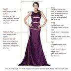 Off The Shoulder Mermaid Evening Dress Short Sleeve Shiny Beads New Elegant Formal Dress for Women