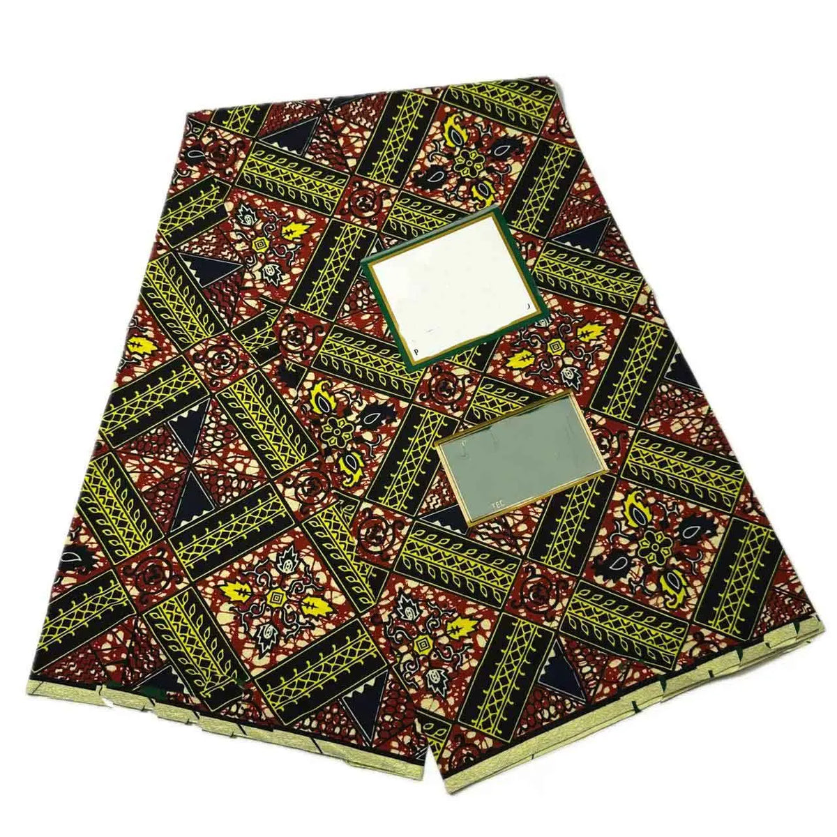 Veritable Soft Real  6yards For Party Dress Africna Wax Print Fabric Pagne Wax Material DIY Dress 100% Cotton