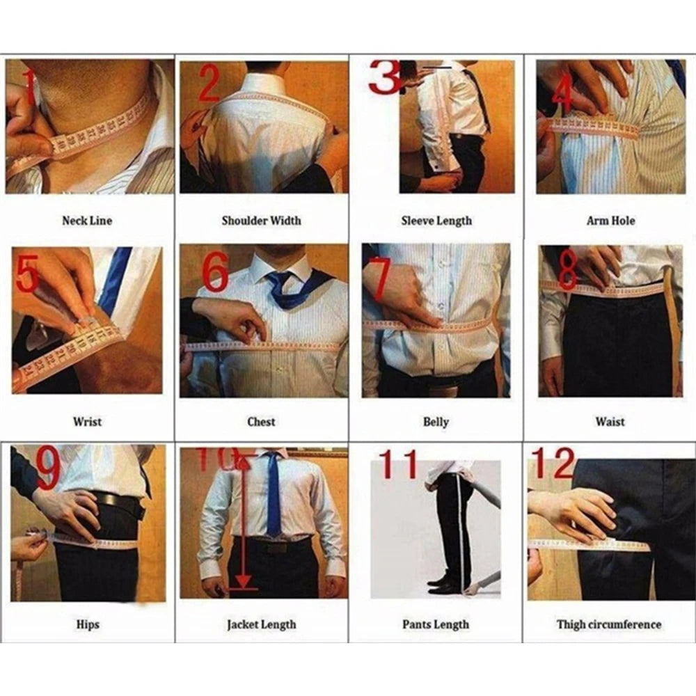 Elegant Men's Suit 2 Pieces Double Breasted Groom Wedding Tuxedo Customized Man Business Party Outfits Slim Fit Costume Homme