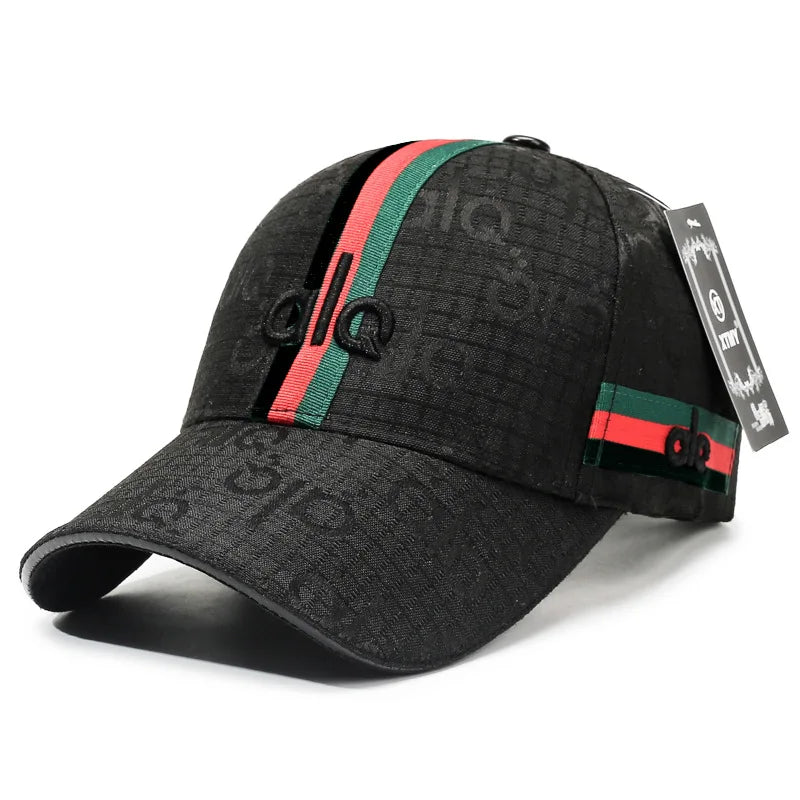 2026 classic letter design embroidered baseball cap, casual duckbill cap, high-quality outdoor sports sun protection hat